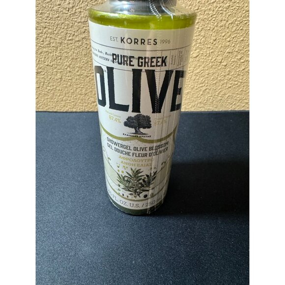 Korres Pure Greek Olive Shower Gel Olive Blossom 8.45 Fl Oz NEW - Picture 1 of 5